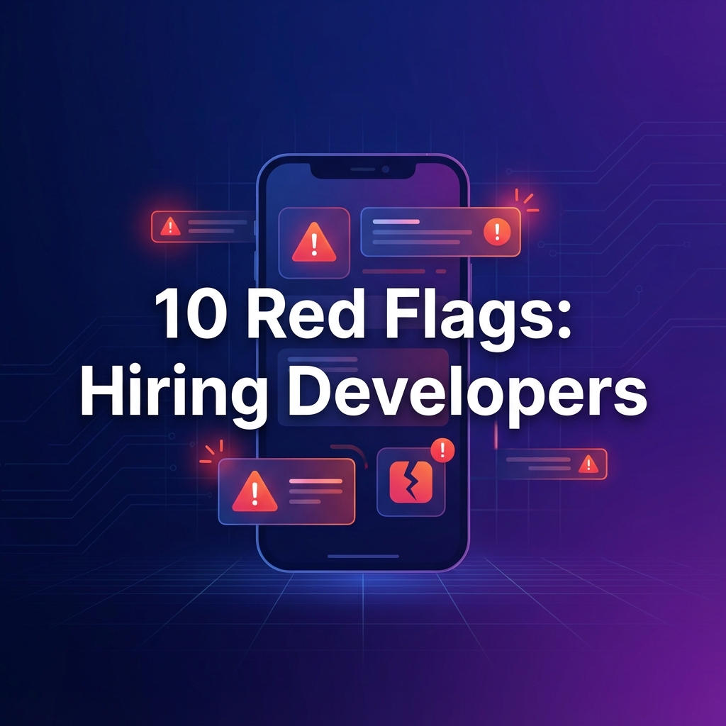 "10 Red Flags When Hiring Mobile App Developers (And How to Avoid Them)"