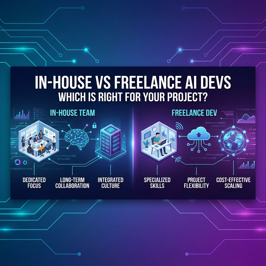 "In-House vs. Freelance AI Developers: Which Is Right for Your Startup?"