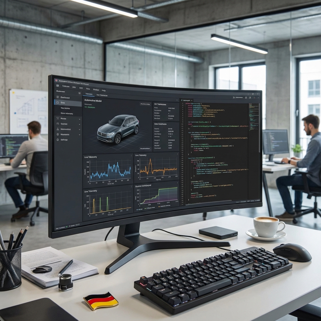 Automotive Software Dashboard Deutschland