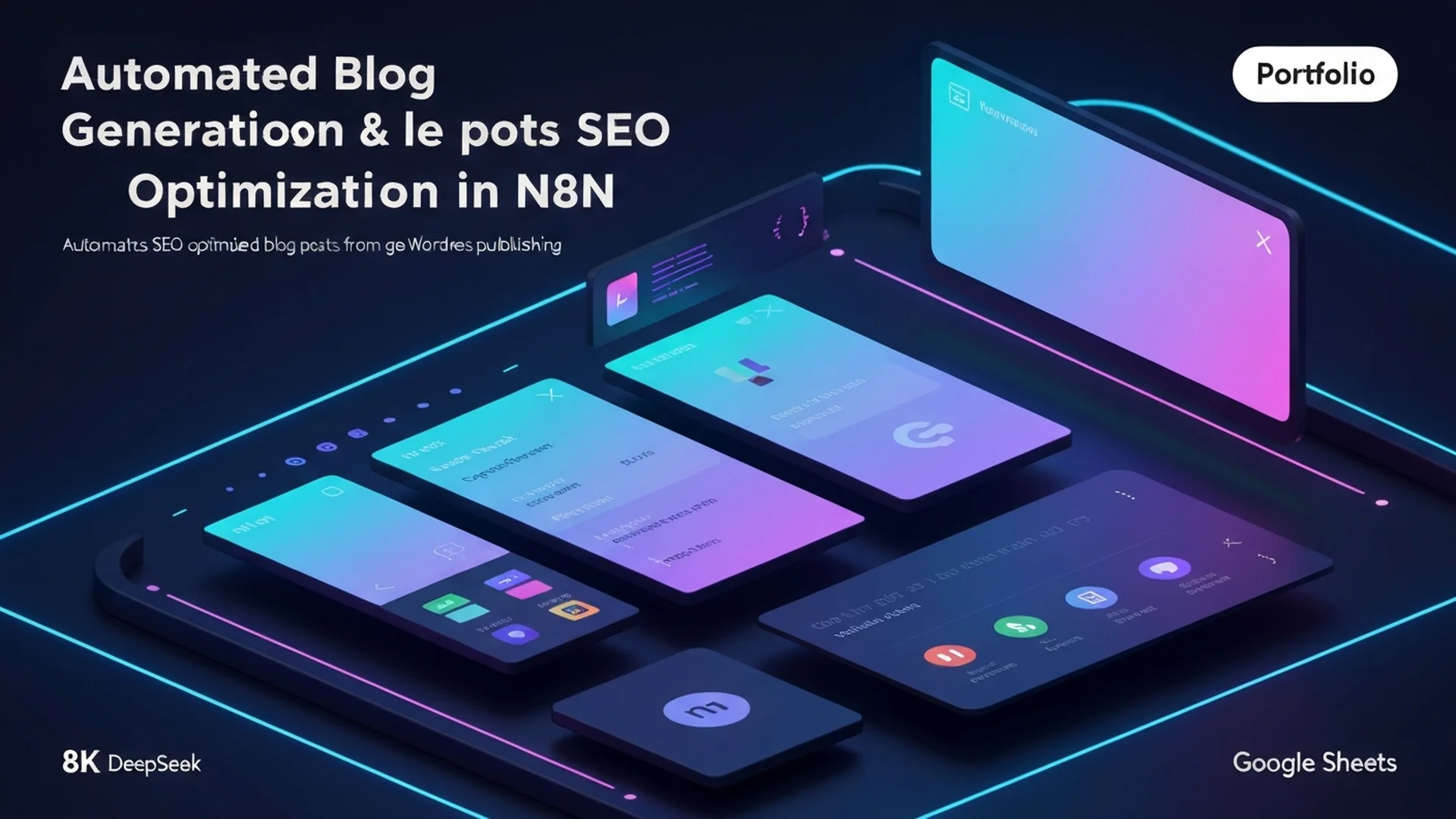 Automated Blog Generation & SEO Optimization in n8n Cover
