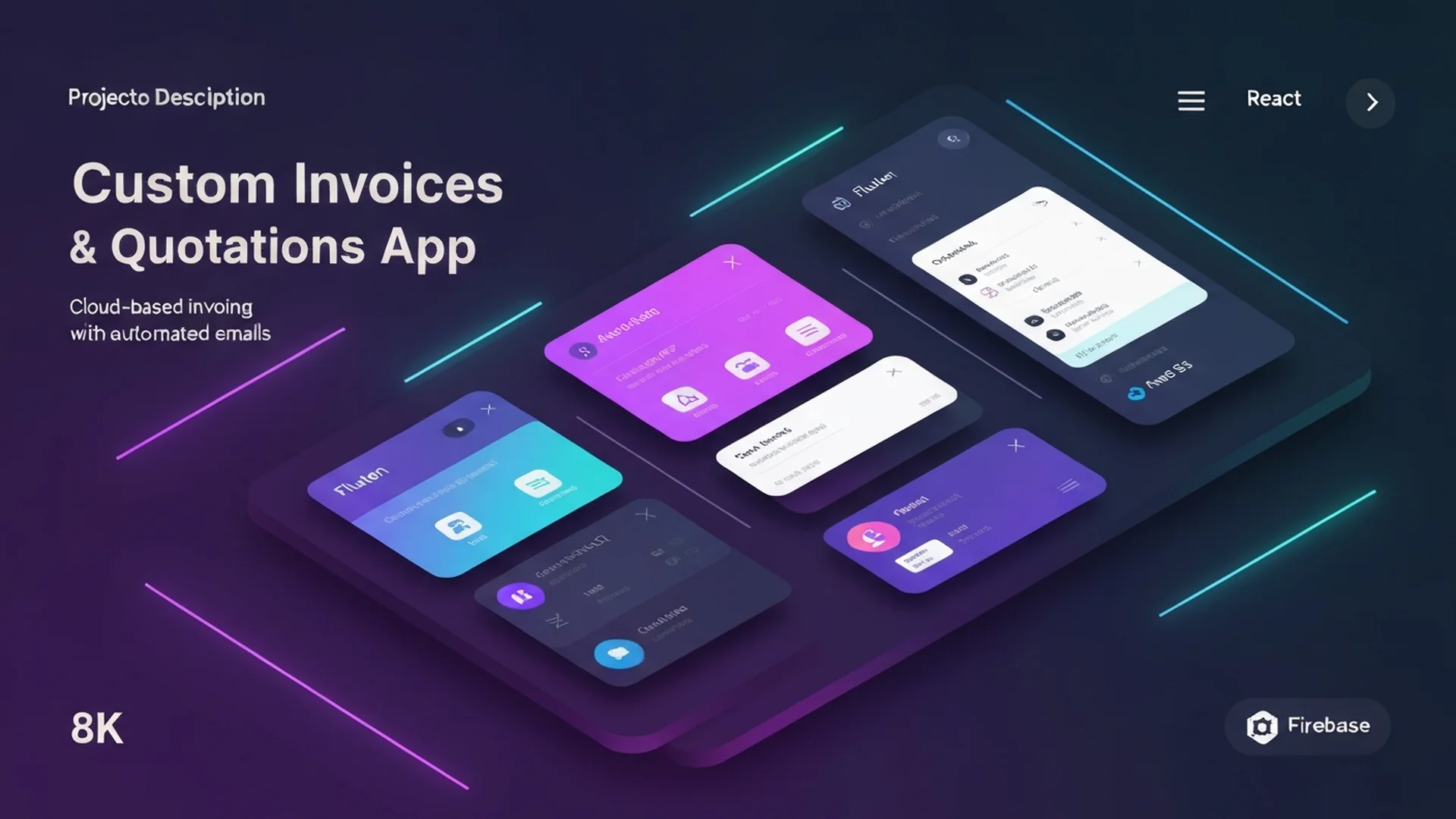 Custom Invoices & Quotations App Cover