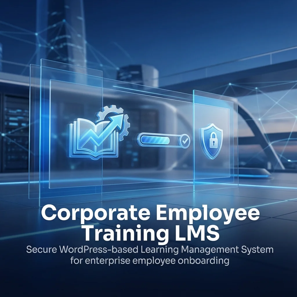 Corporate Employee Training LMS Cover
