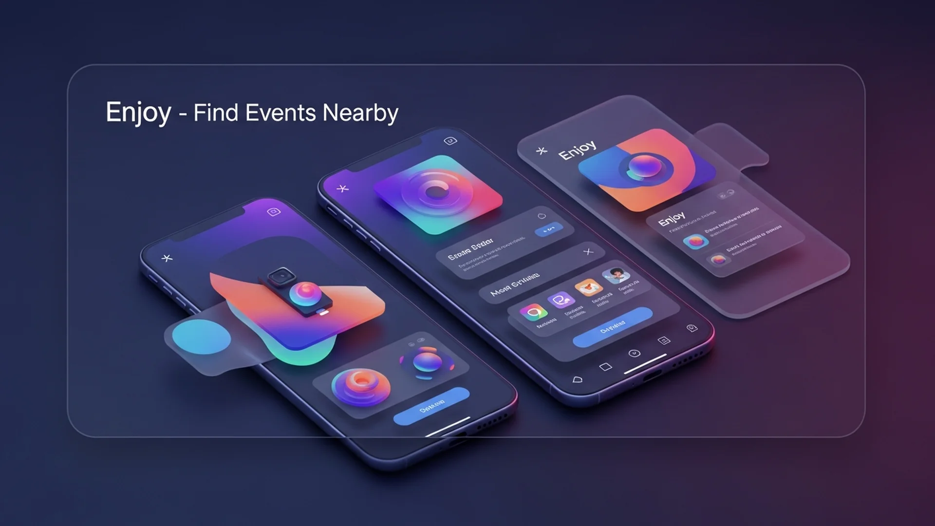 Enjoy - Find Events Nearby Cover