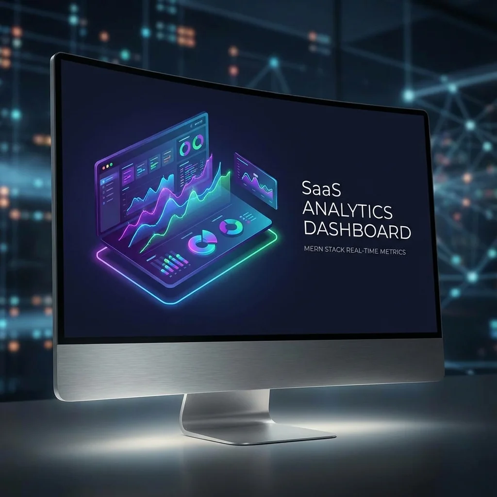 SaaS Analytics Dashboard Cover